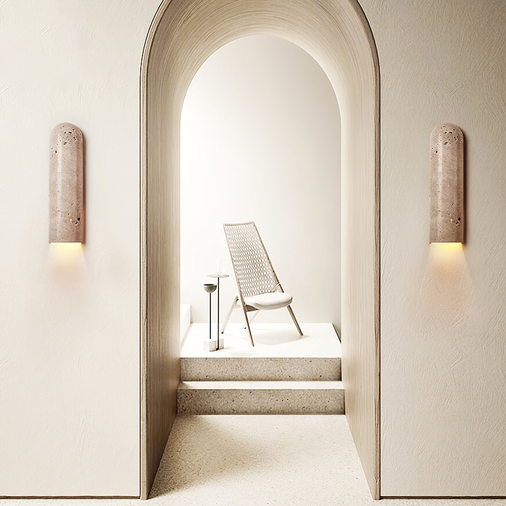 Lina Travertine Wall Light - Vakkerlight