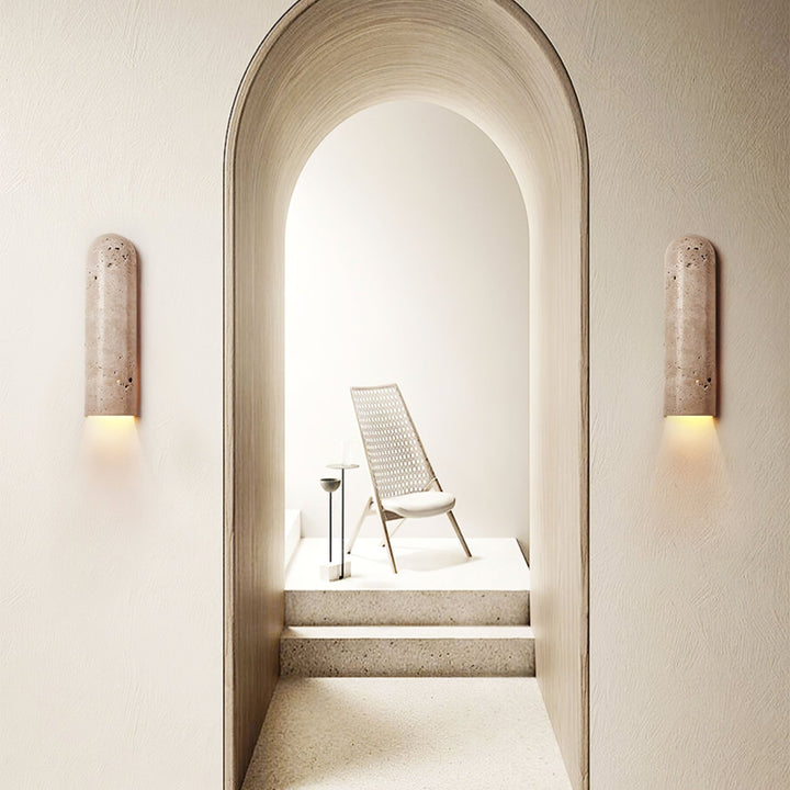 Lina Travertine Wall Light - Vakkerlight