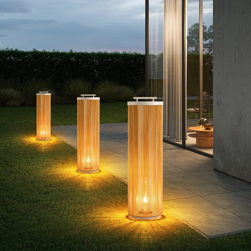 Linden Column Solar Outdoor Lamp - Vakkerlight