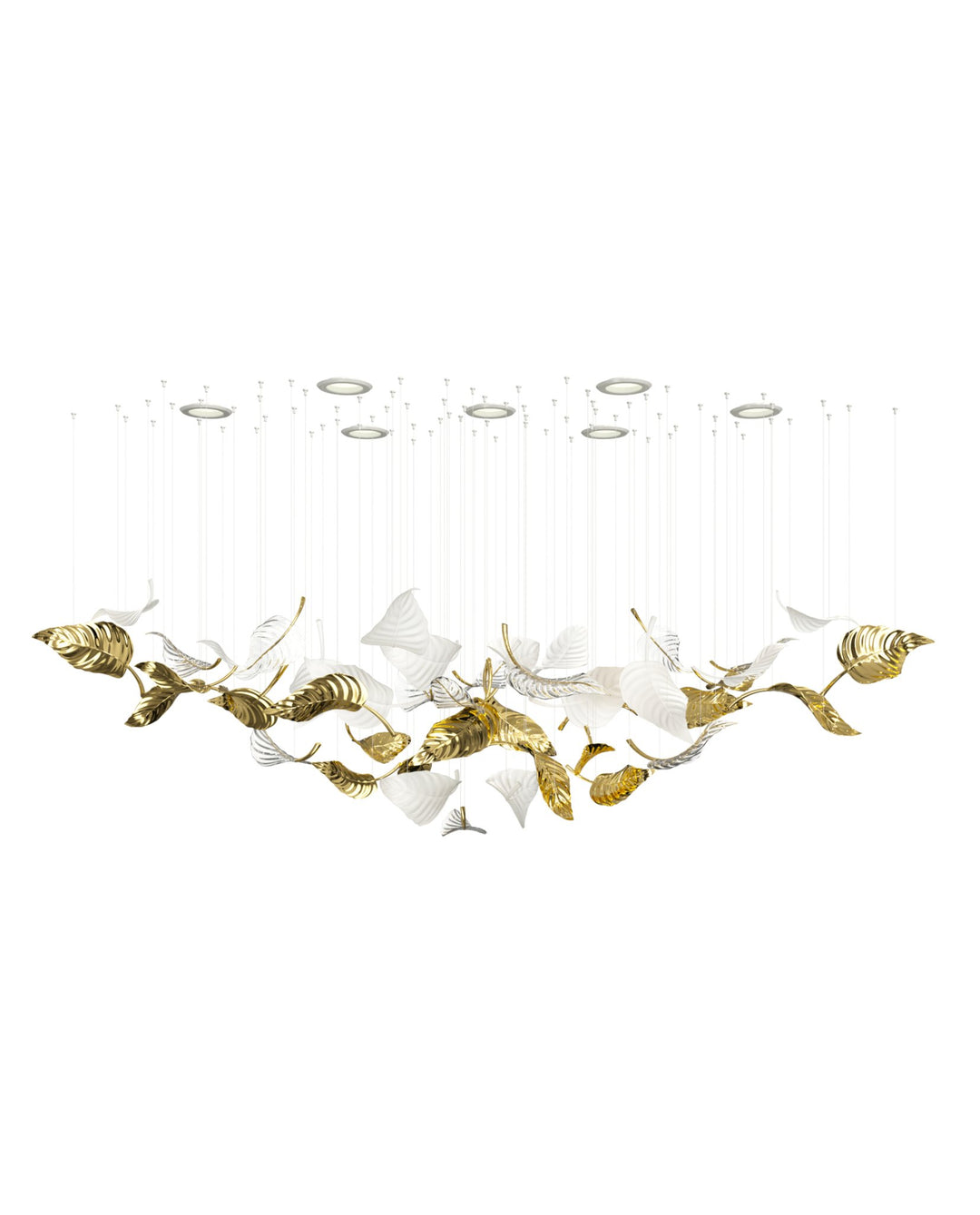 Linden Leaves Chandelier - Vakkerlight