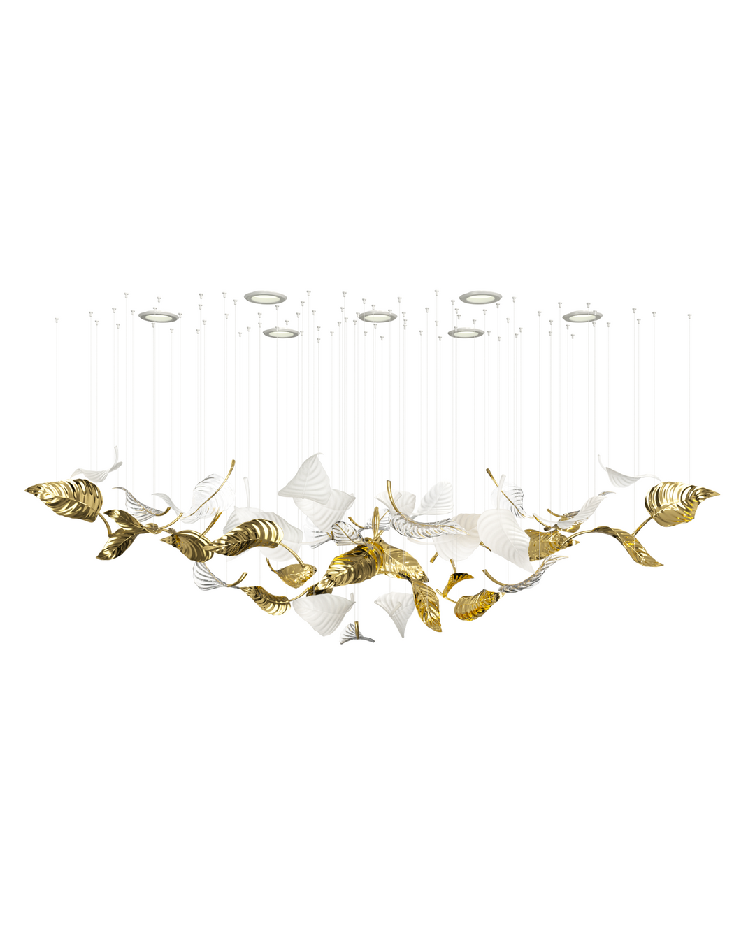 Linden Leaves Chandelier