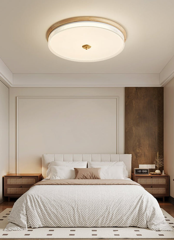Lindor Wood Ceiling Light - Vakkerlight