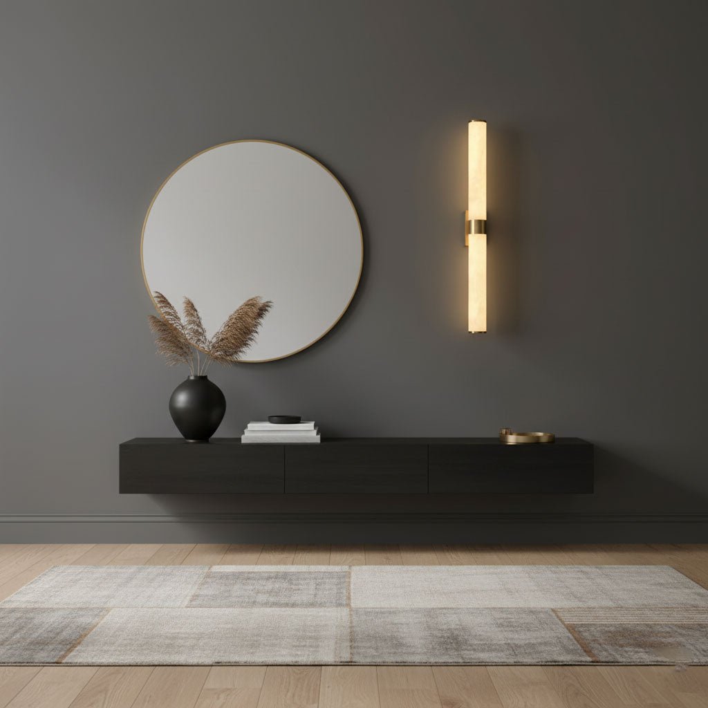 Line Alabaster Wall Light - Vakkerlight