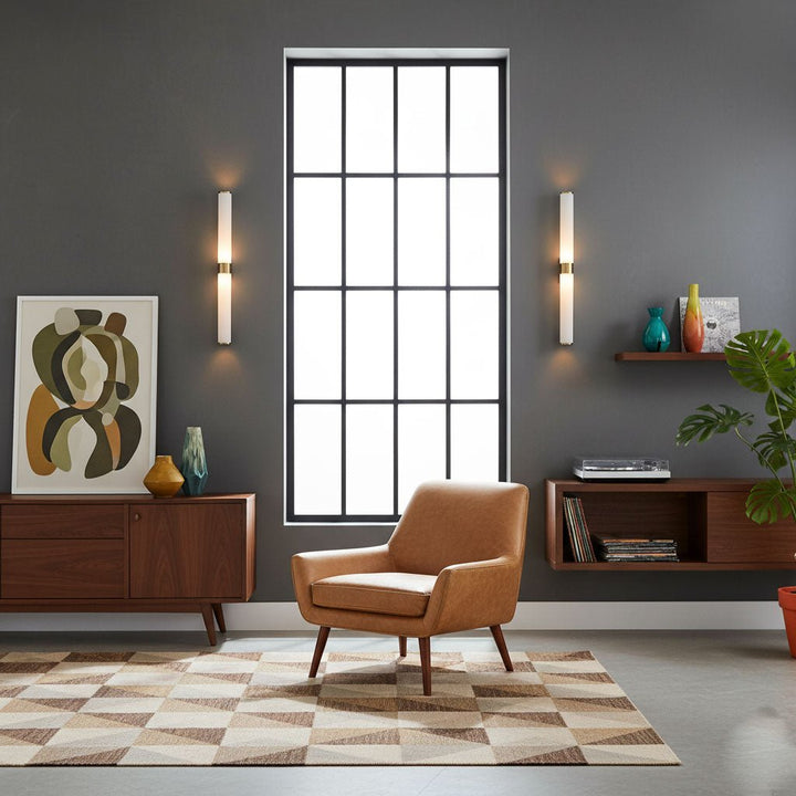 Line Alabaster Wall Light - Vakkerlight