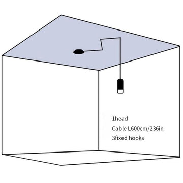 Line Form Pendant light – detail 19 — Dimension drawings 2