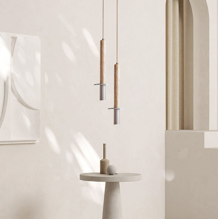 Linea Travertine Pendant Lamp - Vakkerlight