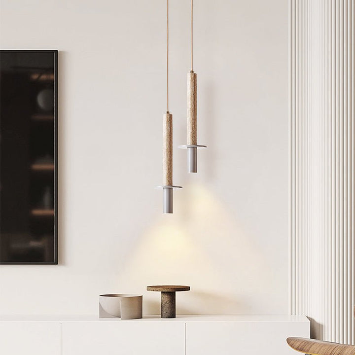 Linea Travertine Pendant Lamp - Vakkerlight