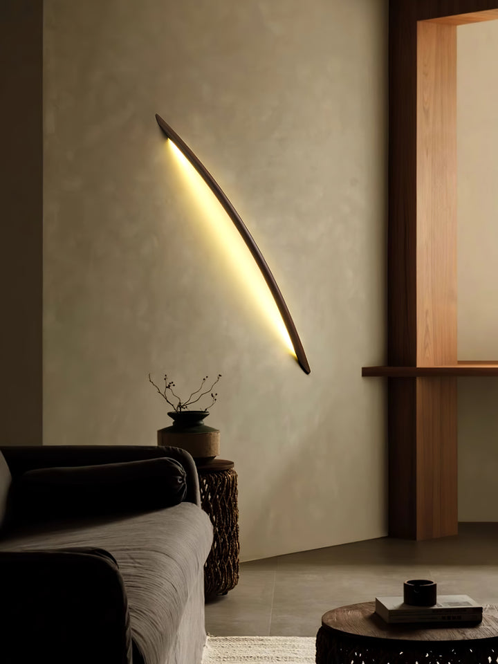 Linea Wood Wall Light