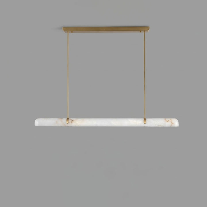 Linear Alabaster Chandelier