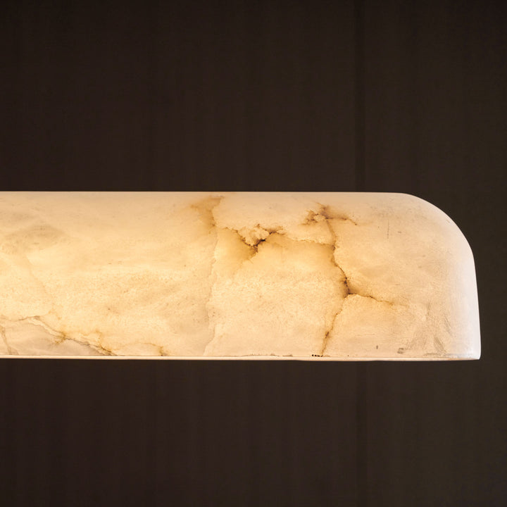 Linear Alabaster Chandelier