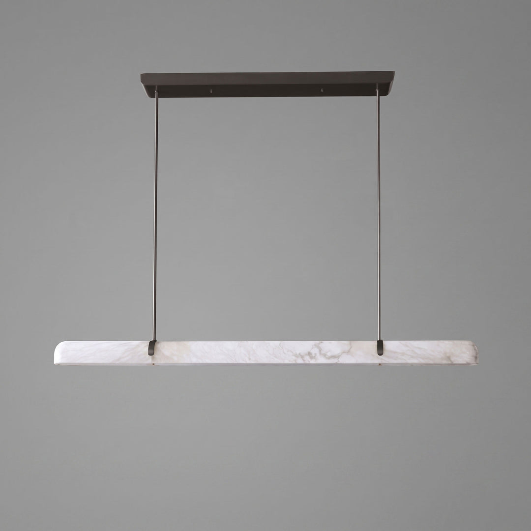 Linear Alabaster Chandelier