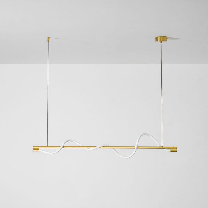 Linear Curve Island Pendant Lamp - Vakkerlight