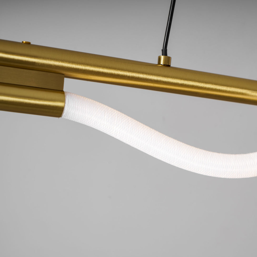 Linear Curve Island Pendant Lamp - Vakkerlight