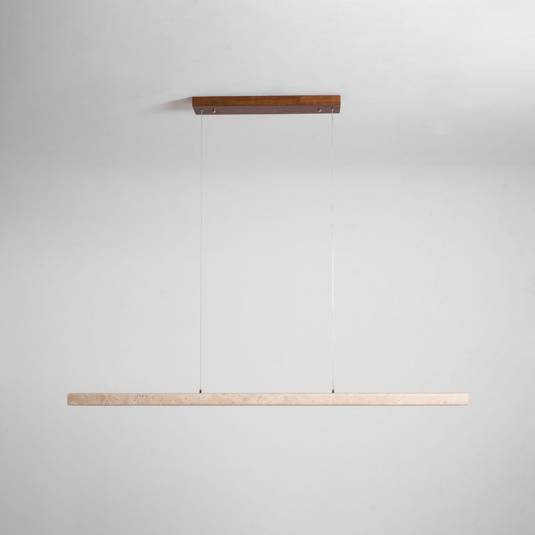 Linear Travertine Pendant Lamp - Vakkerlight