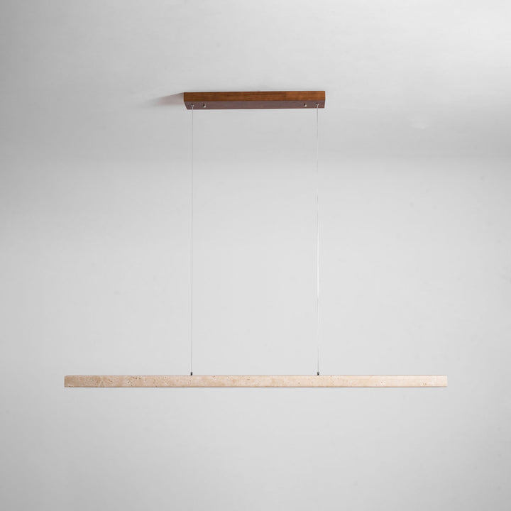 Linear Travertine Pendant Lamp - Vakkerlight