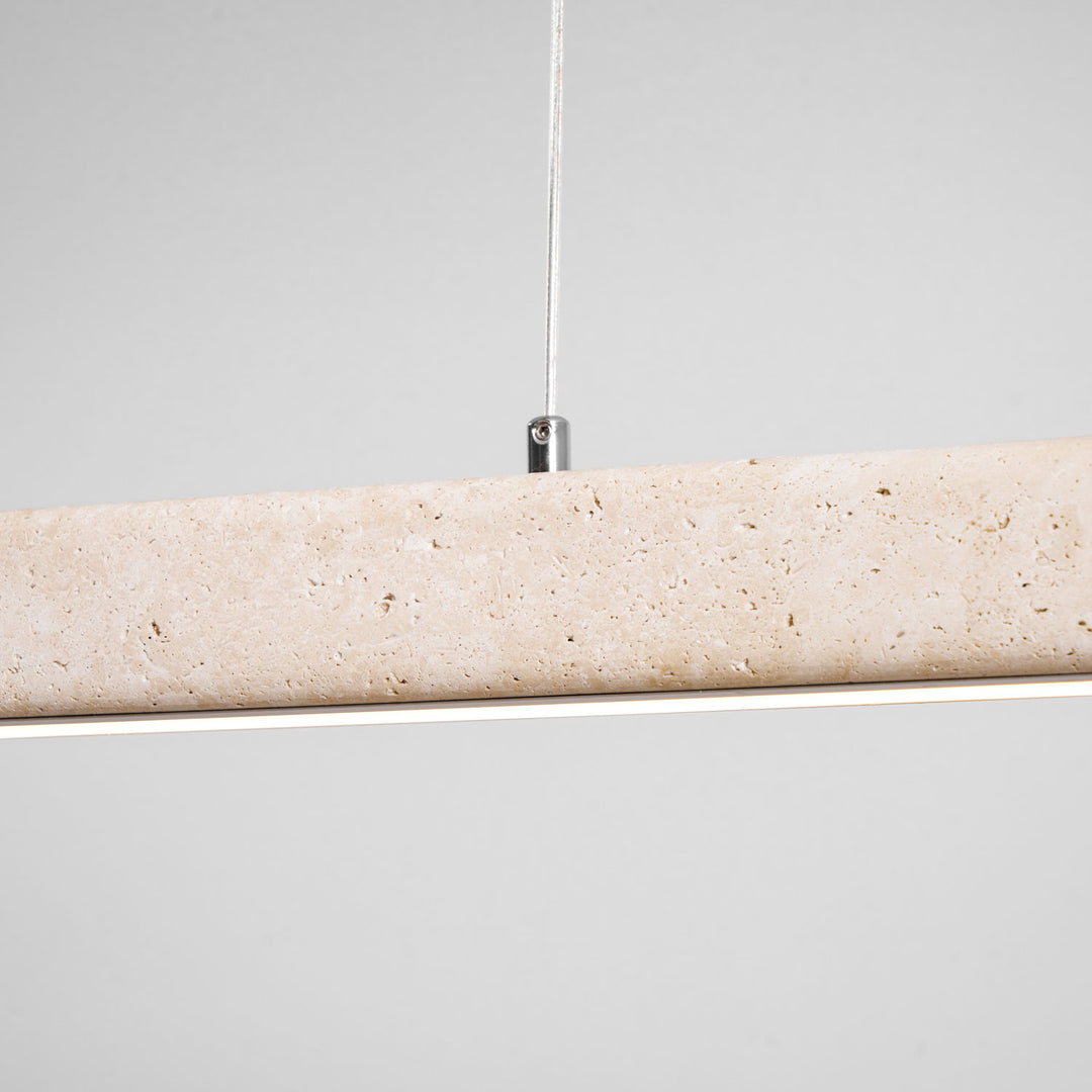 Linear Travertine Pendant Lamp - Vakkerlight