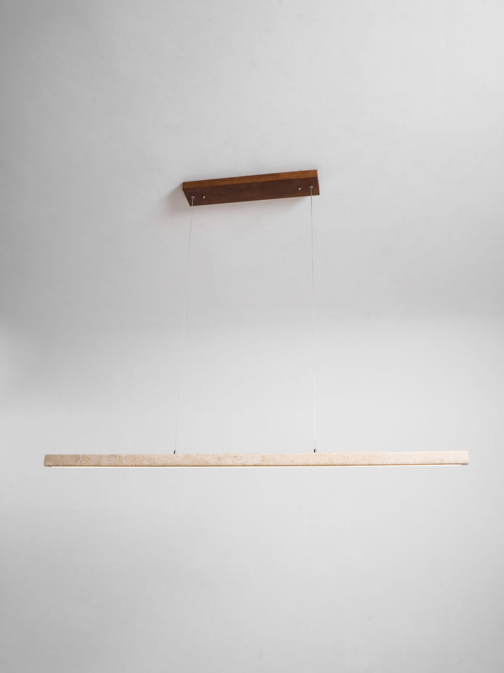 Linear Travertine Pendant Lamp - Vakkerlight