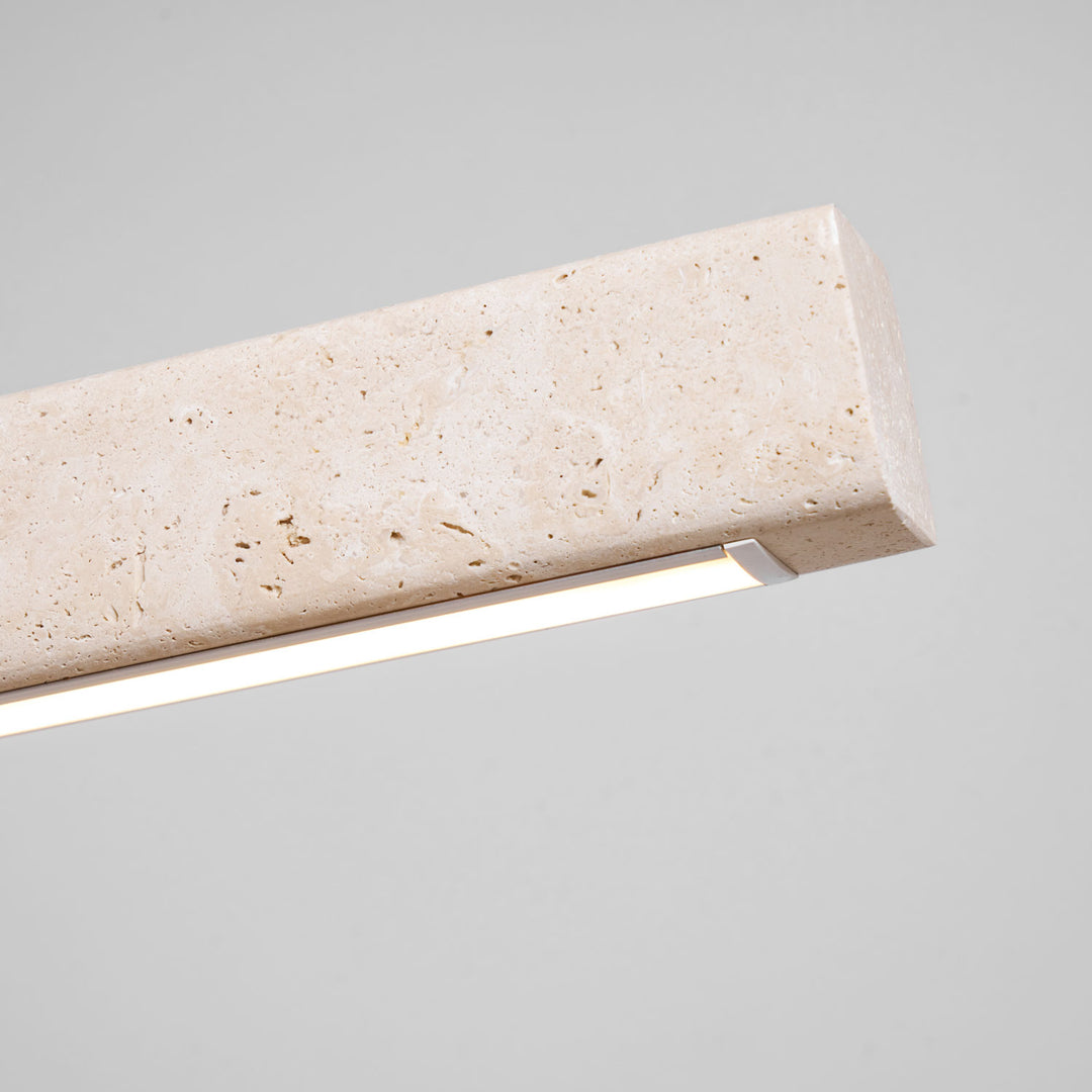 Linear Travertine Pendant Lamp - Vakkerlight