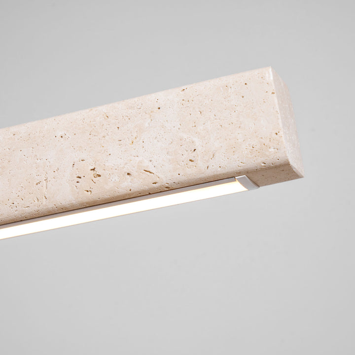 Linear Travertine Pendant Lamp - Vakkerlight