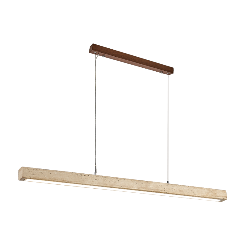 Suspension Linéaire Travertin