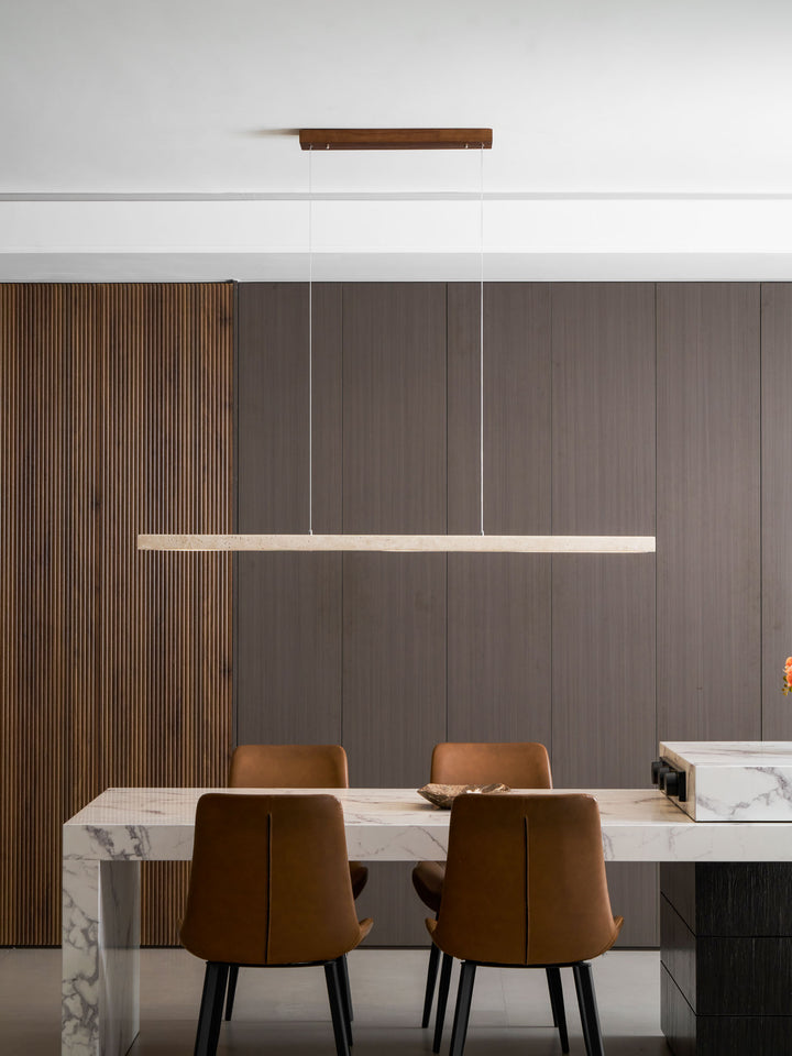 Linear Travertine Pendant Lamp - Vakkerlight
