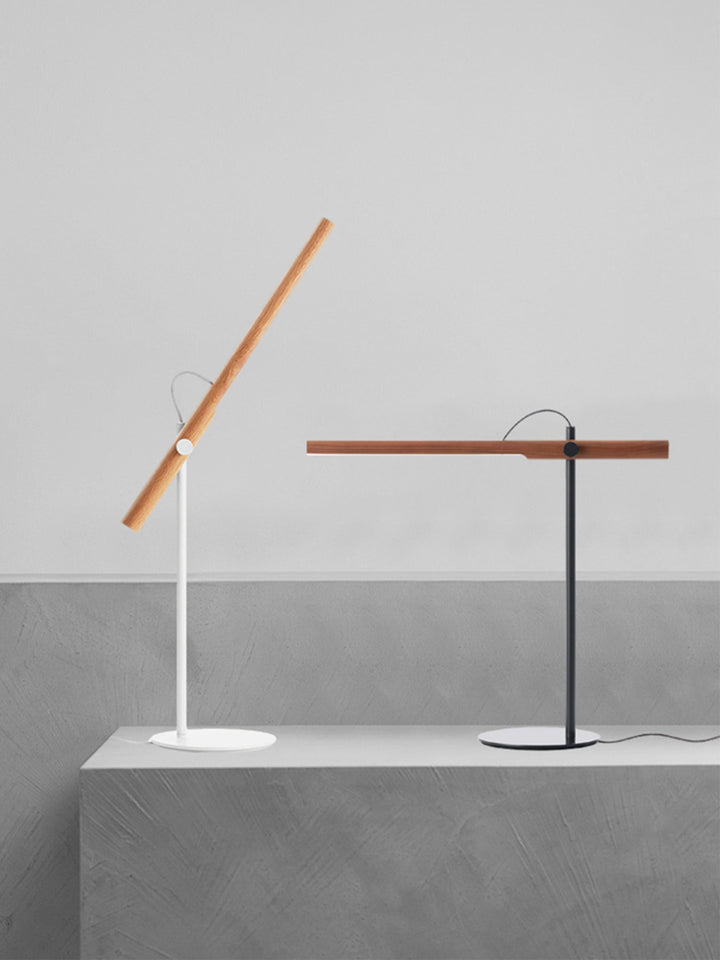 Linear Wood Bar Desk Lamp - Vakkerlight