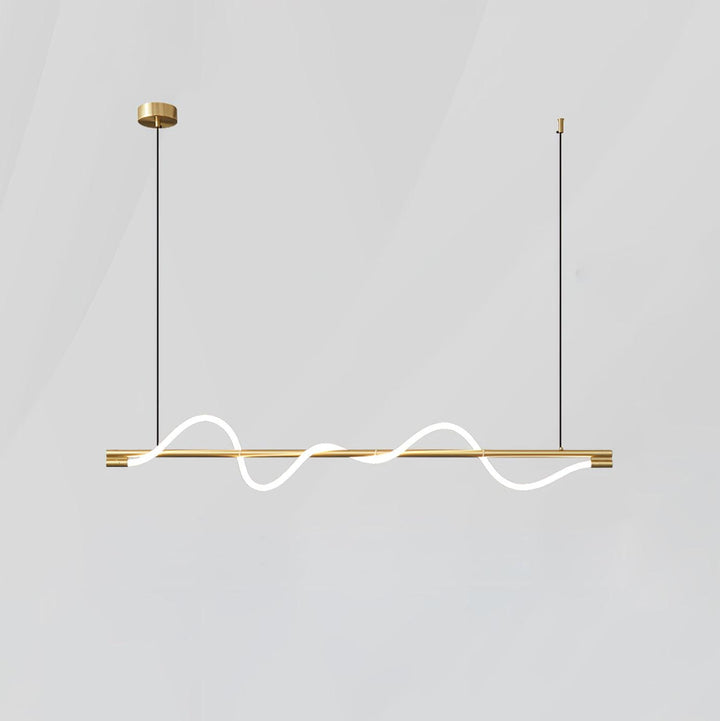 Linear Curve Island Pendant Lamp - Vakkerlight