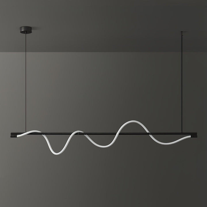 Linear Curve Island Pendant Lamp - Vakkerlight