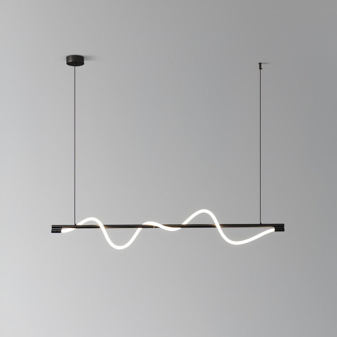 Linear Curve Island Pendant Lamp - Vakkerlight