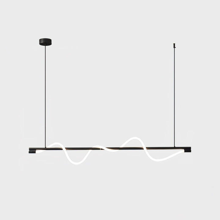 Linear Curve Island Pendant Lamp - Vakkerlight