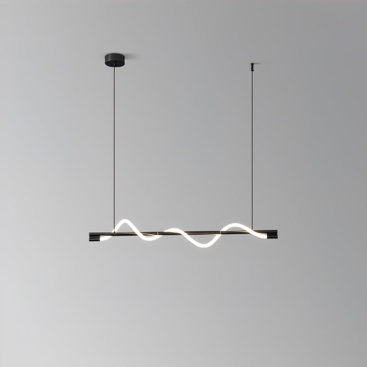 Linear Curve Island Pendant Lamp - Vakkerlight