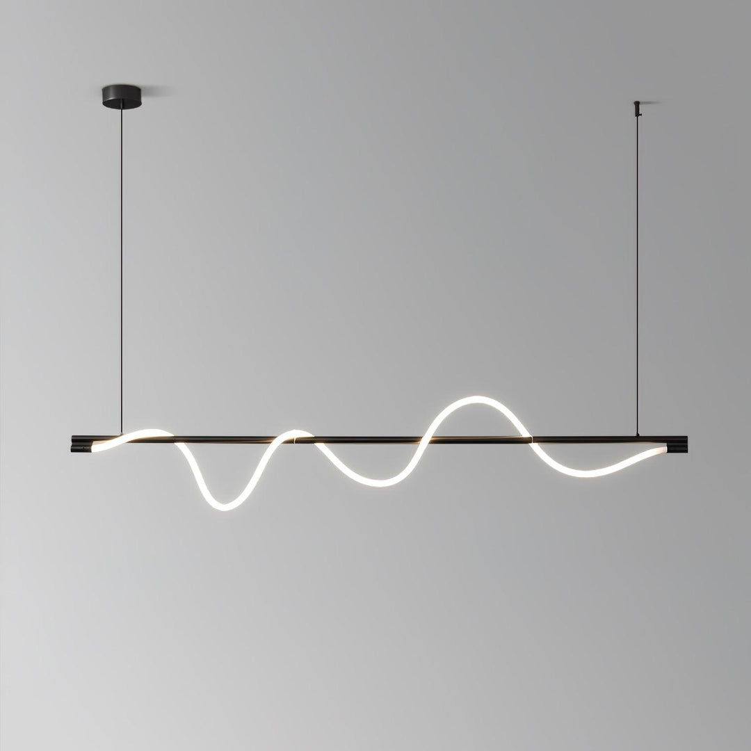 Linear Curve Island Pendant Lamp - Vakkerlight