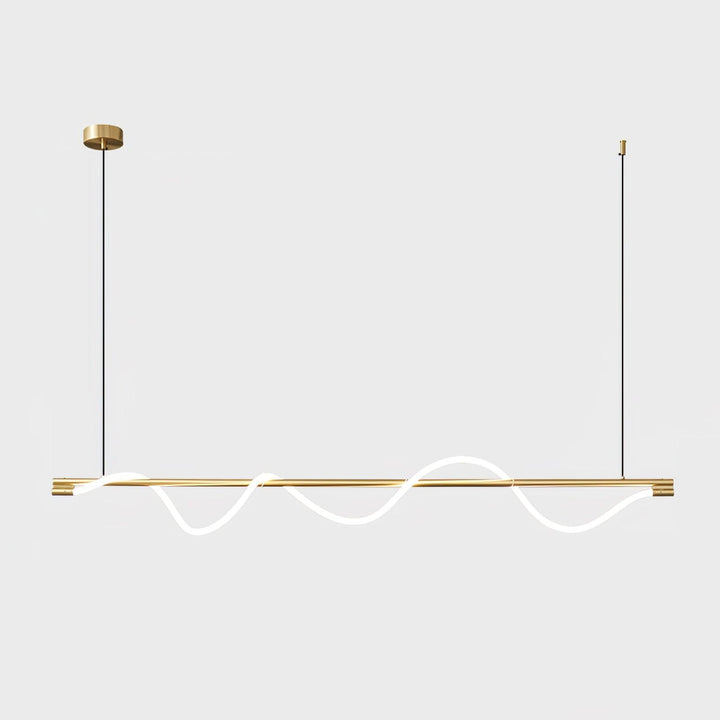 Linear Curve Island Pendant Lamp - Vakkerlight