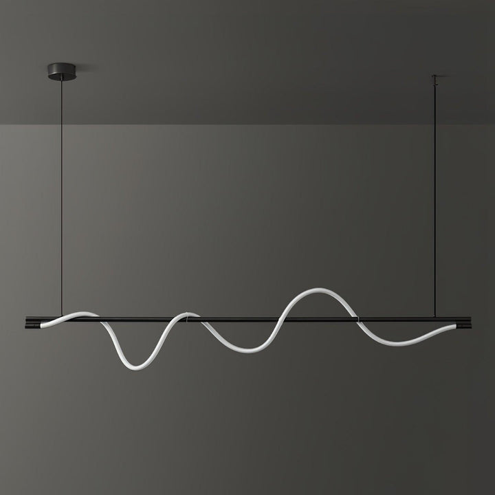 Linear Curve Island Pendant Lamp - Vakkerlight