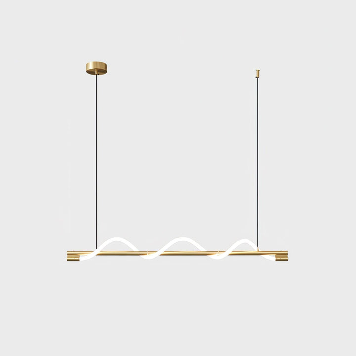 Linear Curve Island Pendant Lamp - Vakkerlight