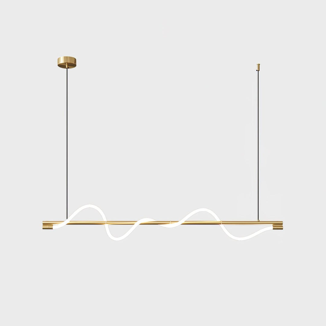 Linear Curve Island Pendant Lamp - Vakkerlight