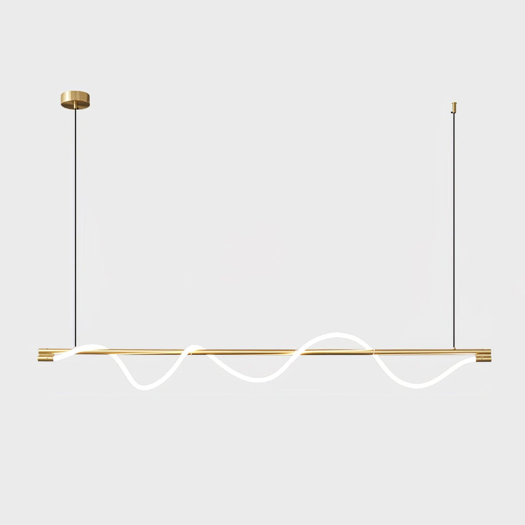 Linear Curve Island Pendant Lamp - Vakkerlight