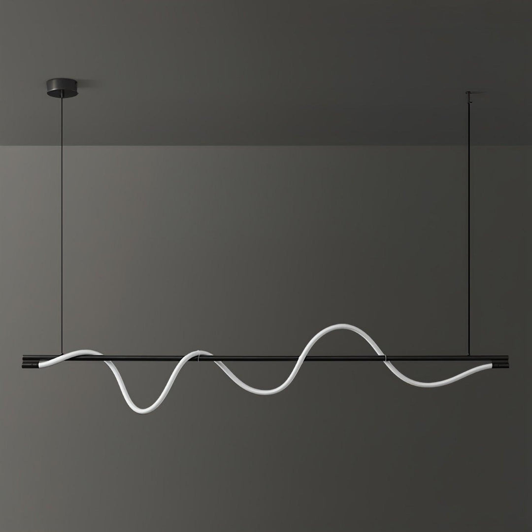 Linear Curve Island Pendant Lamp - Vakkerlight