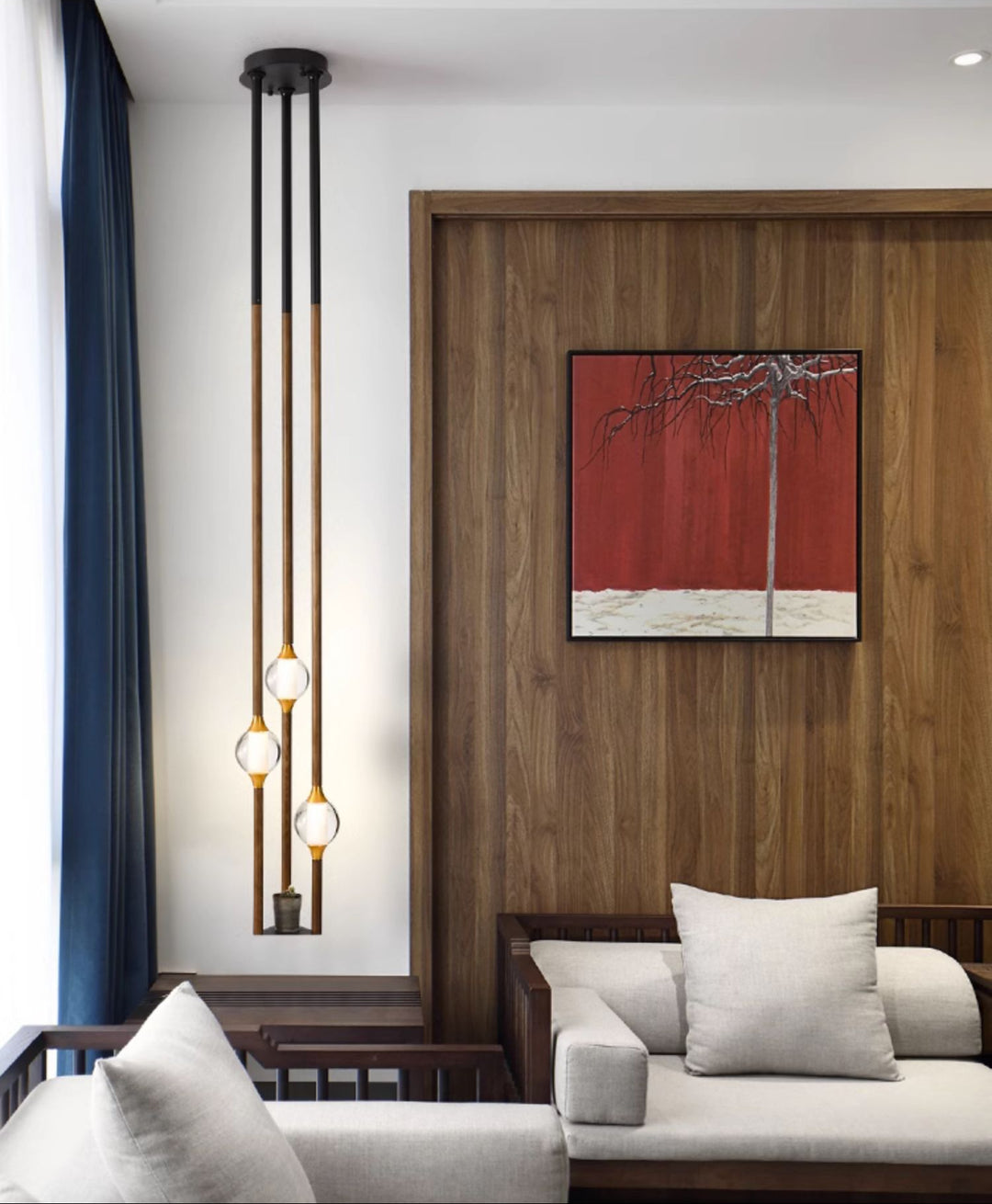 Linear Lumina Droplet Pendant Lamp - Vakkerlight