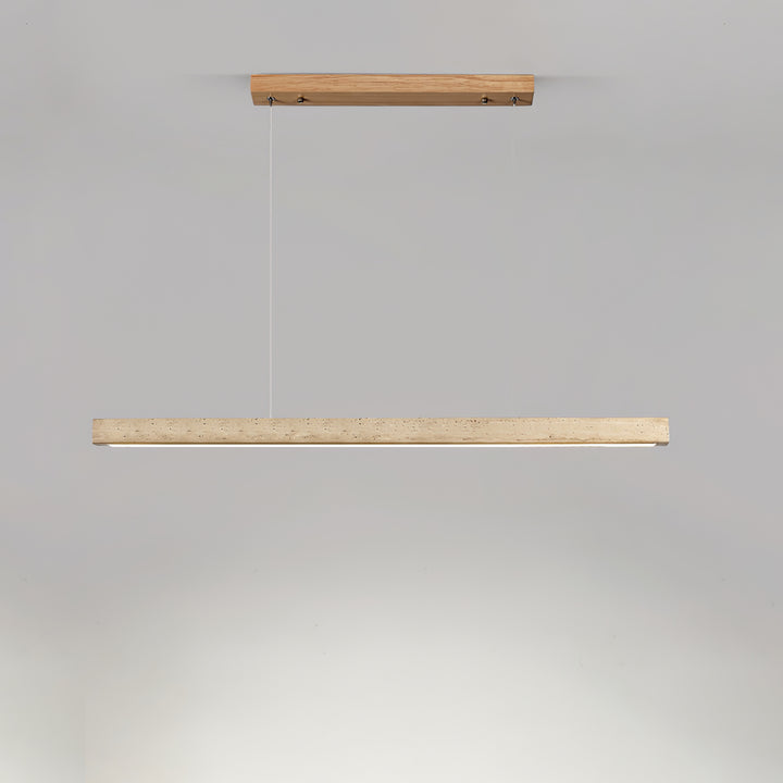 Linear Travertine Pendant Lamp - Vakkerlight