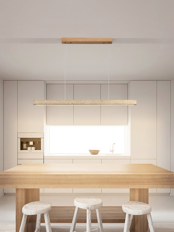 Linear Travertine Pendant Lamp - Vakkerlight