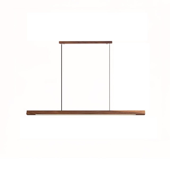 Linear Wooden Pendant Light - Vakkerlight