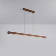 Linear Wooden Pendant Light - Vakkerlight