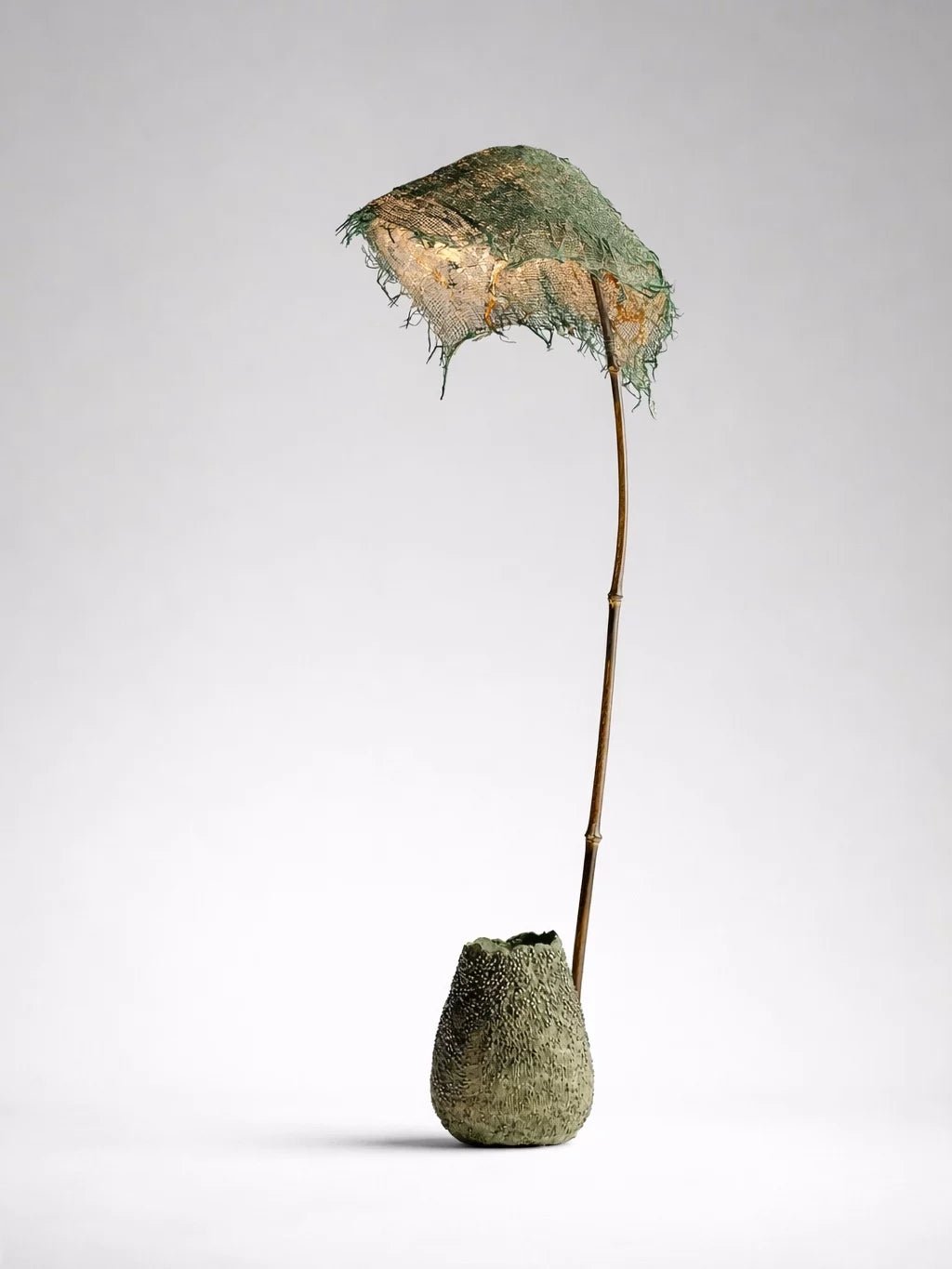 Linen Canopy Floor Lamp - Vakkerlight