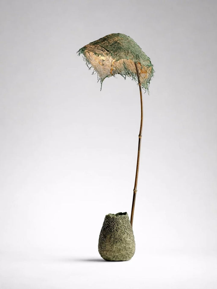 Linen Canopy Floor Lamp - Vakkerlight