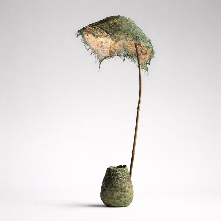 Linen Canopy Floor Lamp - Vakkerlight