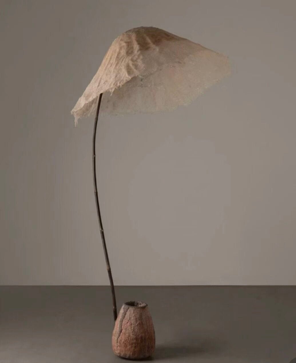 Linen Canopy Floor Lamp - Vakkerlight