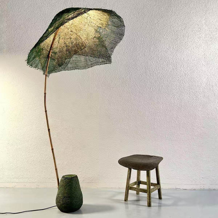 Linen Canopy Floor Lamp - Vakkerlight