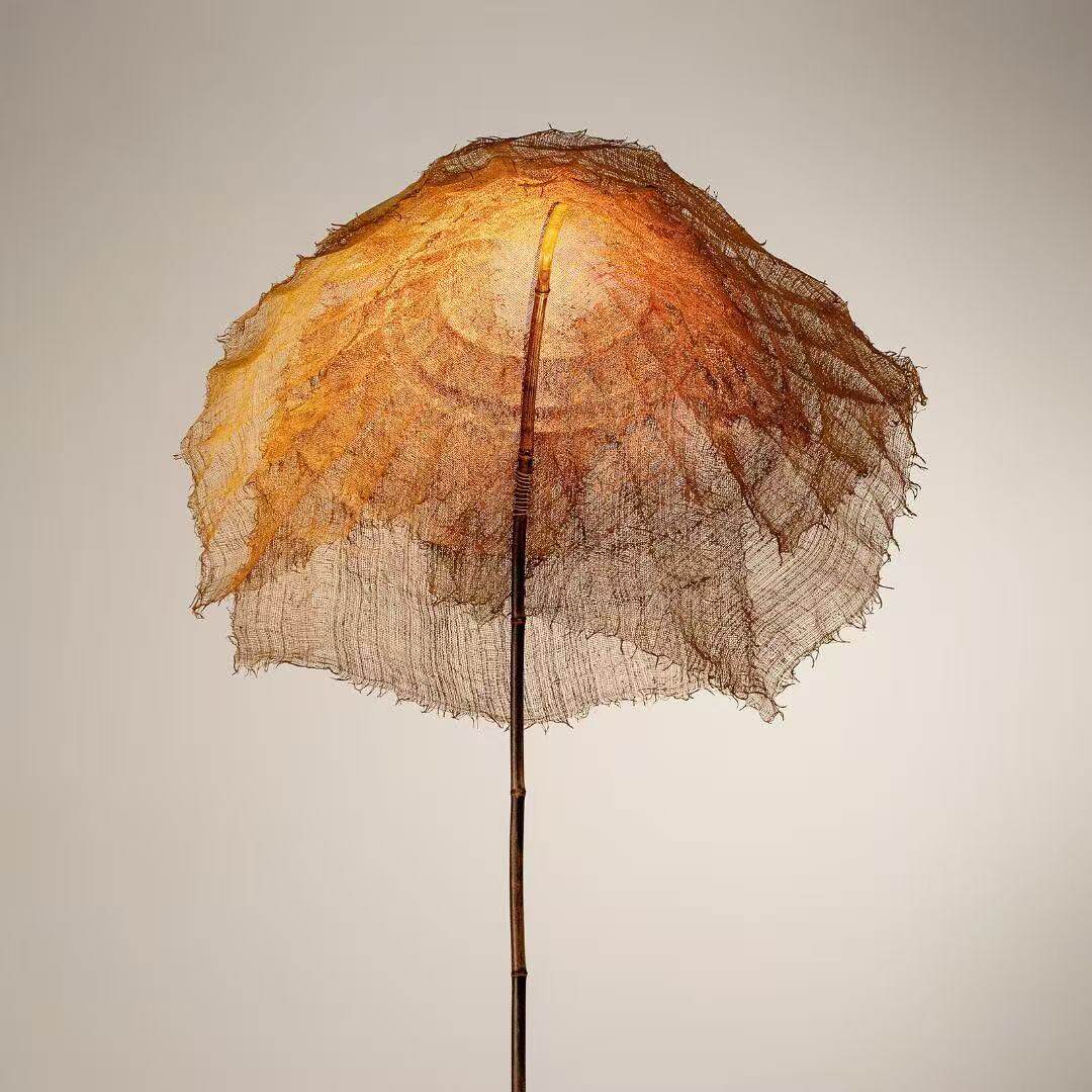 Linen Canopy Floor Lamp - Vakkerlight