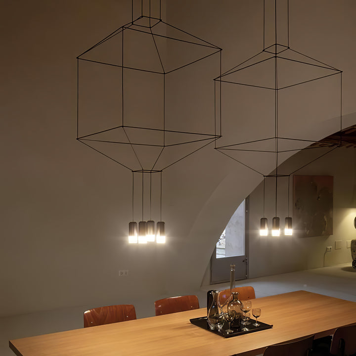 Geometric Lines Pendant Lamp - Vakkerlight